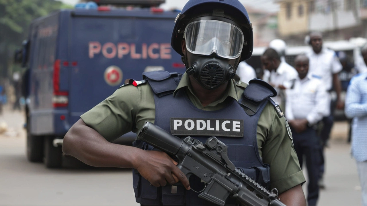 Nigeria Police Warn of Foreign Mercenaries Threat Amid Nationwide Protest Plans