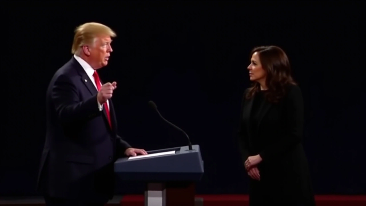 Kamala Harris Challenges Donald Trump in Heated Presidential Debate