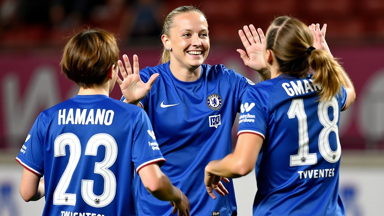 Chelsea Women's Champions League Victory: Aggie Beever-Jones Impresses Under Sarina Wiegman's Watchful Eye