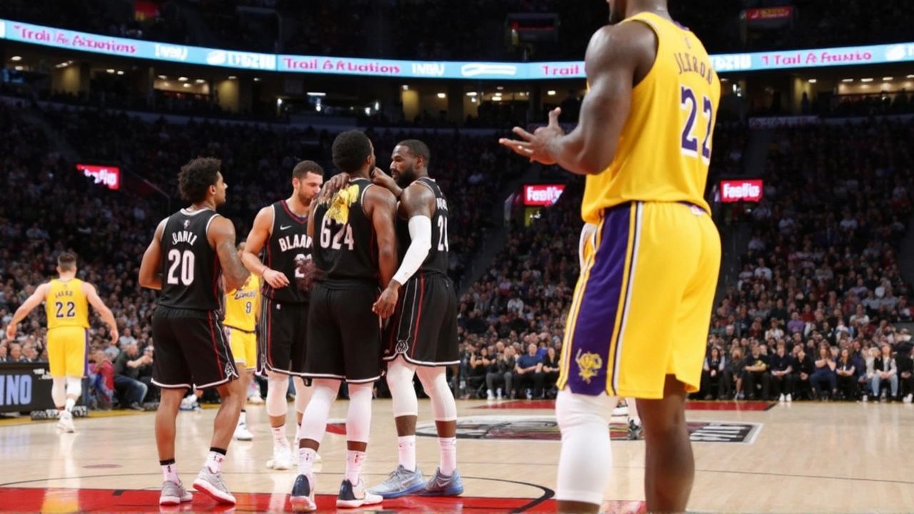 LeBron James' 40-Point Show Spurs Lakers to Victory Over Blazers